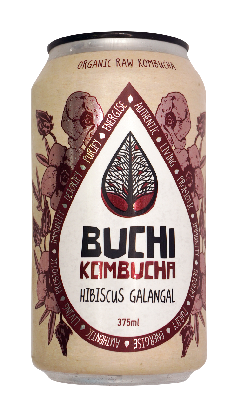 Buchi - Ginger Hibiscus Galangal 375ml