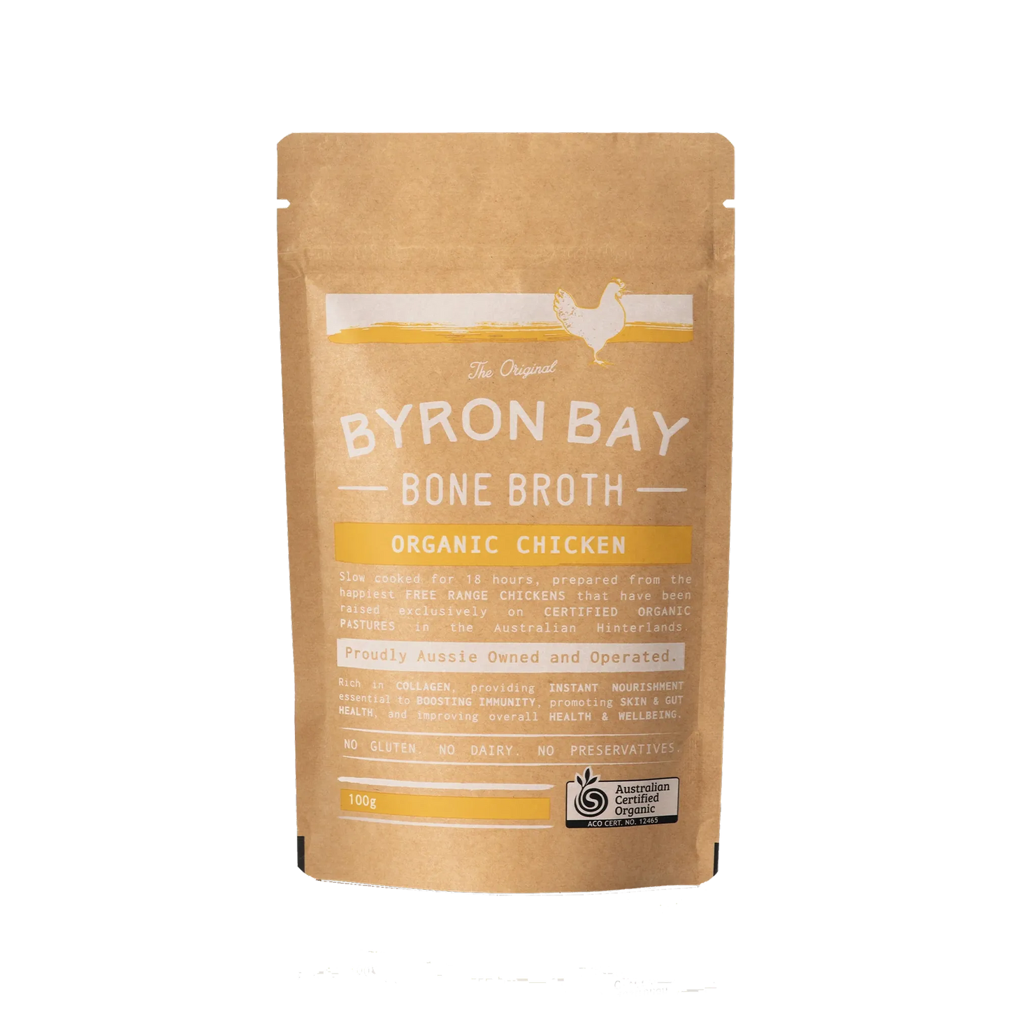 Byron Bay - Powdered Bone Broth Chicken 100g