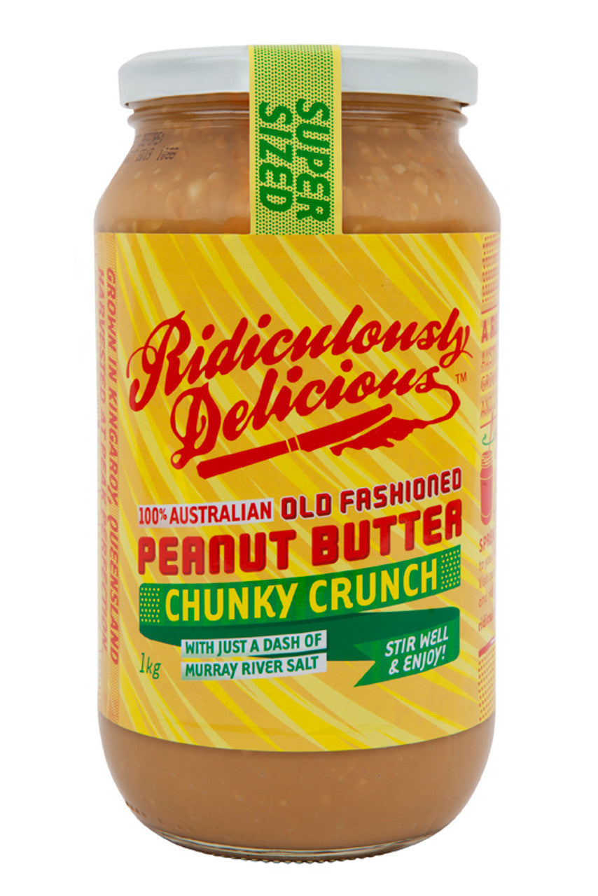 Ridiculously Delicious - Peanut Butter Crunchy 1kg