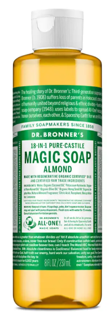 Dr Bronner's - Almond Castile Soap 237ml
