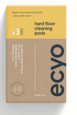 Ecyo - Hard Floor Cleaning Pods 3 Pack 20ml