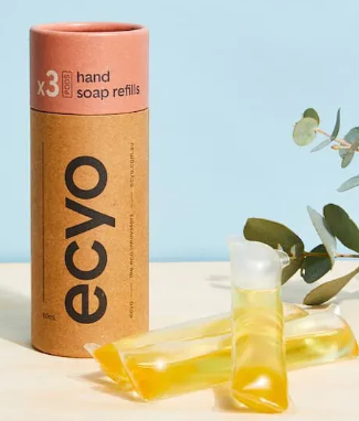 Ecyo - Mandarin & Bergamont Hand Soap Refill X3