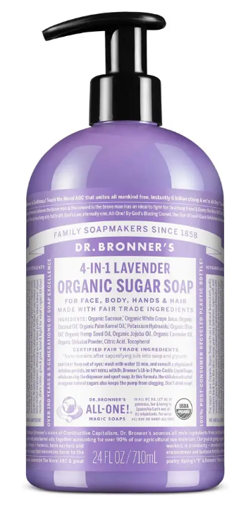 Dr Bronner's - Lavender Pump Soap 710ml