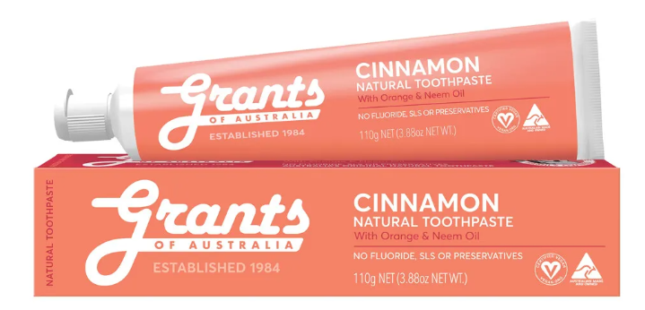 Grant's - Cinnamon Zest Toothpaste 110g