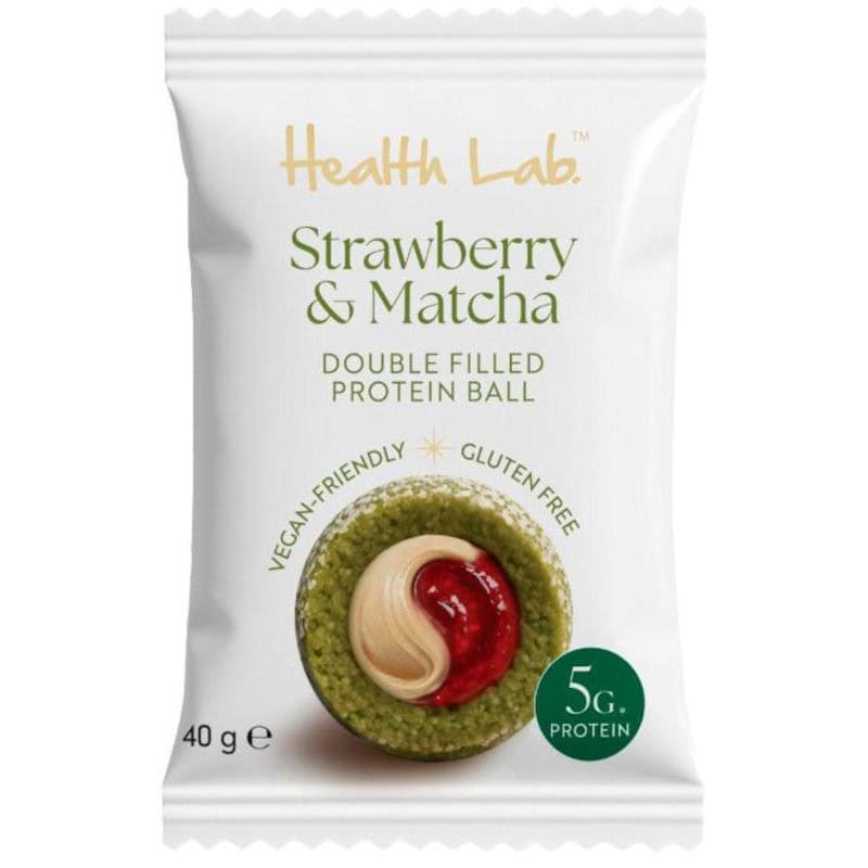 Health Lab - Matcha & Strawberry Protein Ball 40g