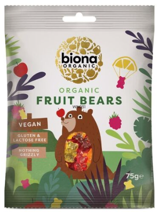 Biona Organic - Fruit Bears 75g