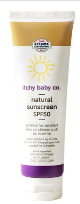 Itchy Baby Co. - Natural Sunscreen SPF50+ 100g