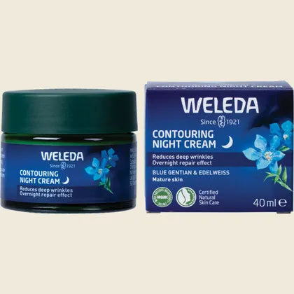 Weleda - Contouring Night Cream Blue Gentian & Edelweiss 40ml