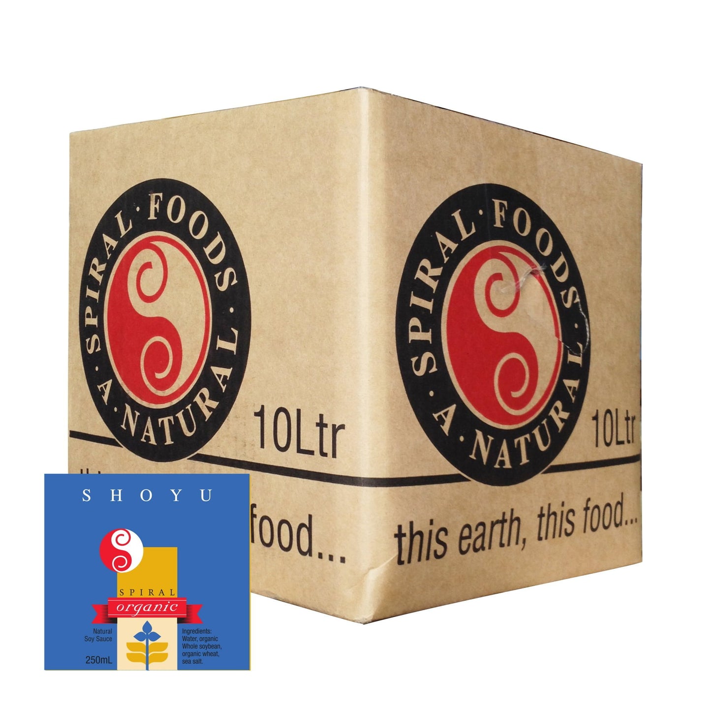 Spiral Foods - Shoyu Organic Bulk Per Ltr 1lt