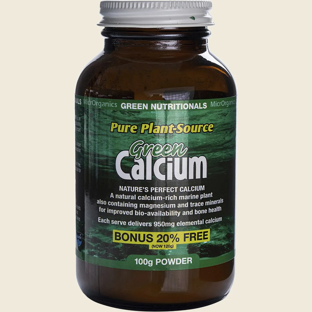 Green Nutritionals - Green Calcium Powder 100g