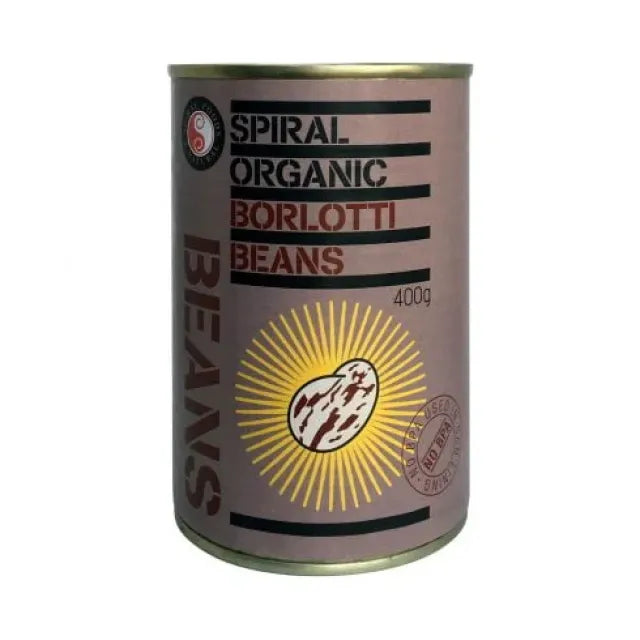Spiral Foods - Borlotti Beans Organic 400g