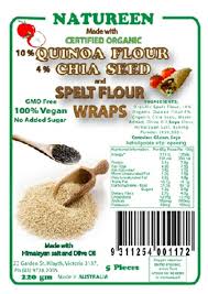 Natureen - Spelt Flour Wraps 5pk 220g