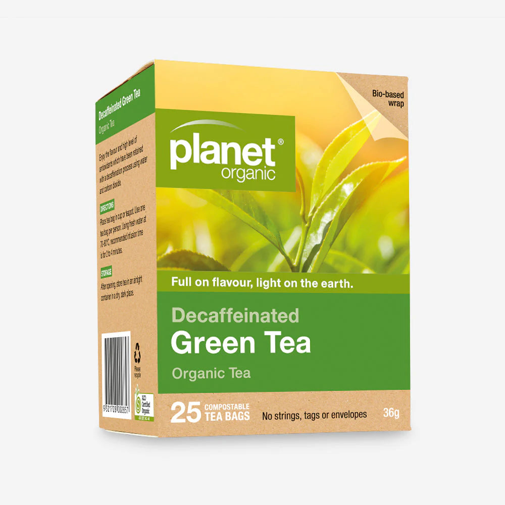 Planet Organic - Decaf Green Tea 25 Bags