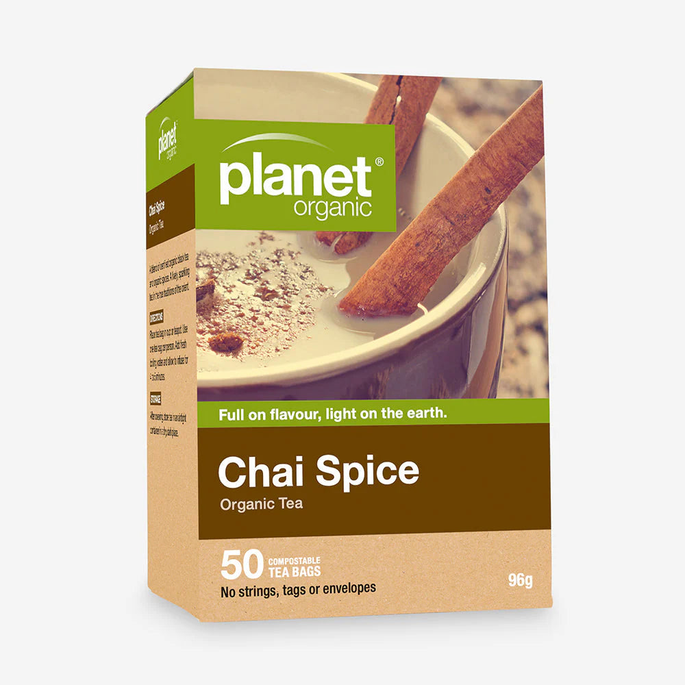 Planet Organic - Chai Spice Tea 50 Bags 96g