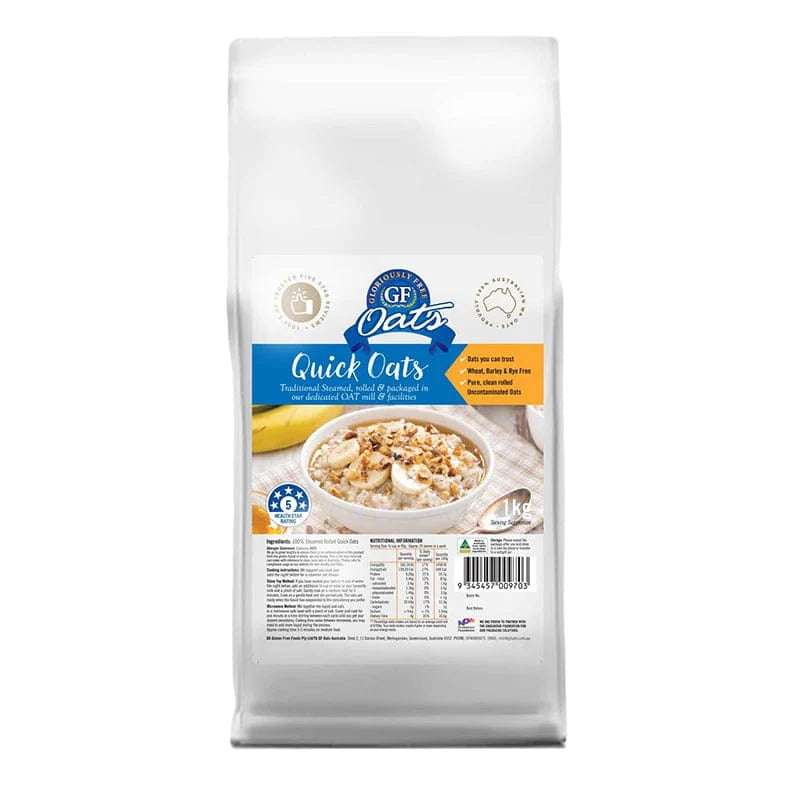 Gloriously Free - Quick Oats Aussie 500g