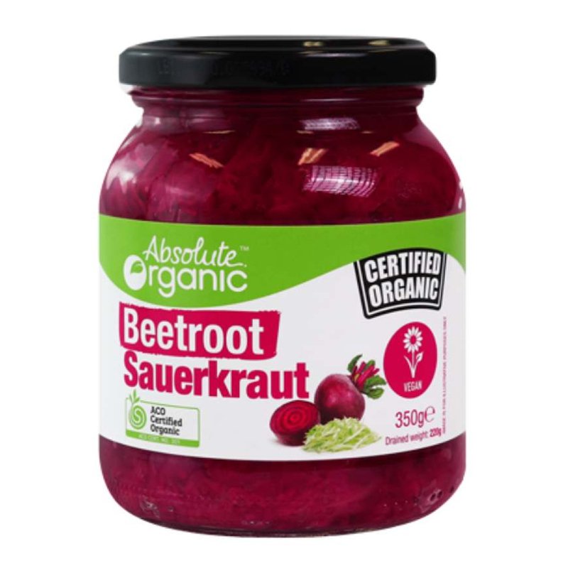 Absolute Organic - Beetroot Sauerkraut 350g