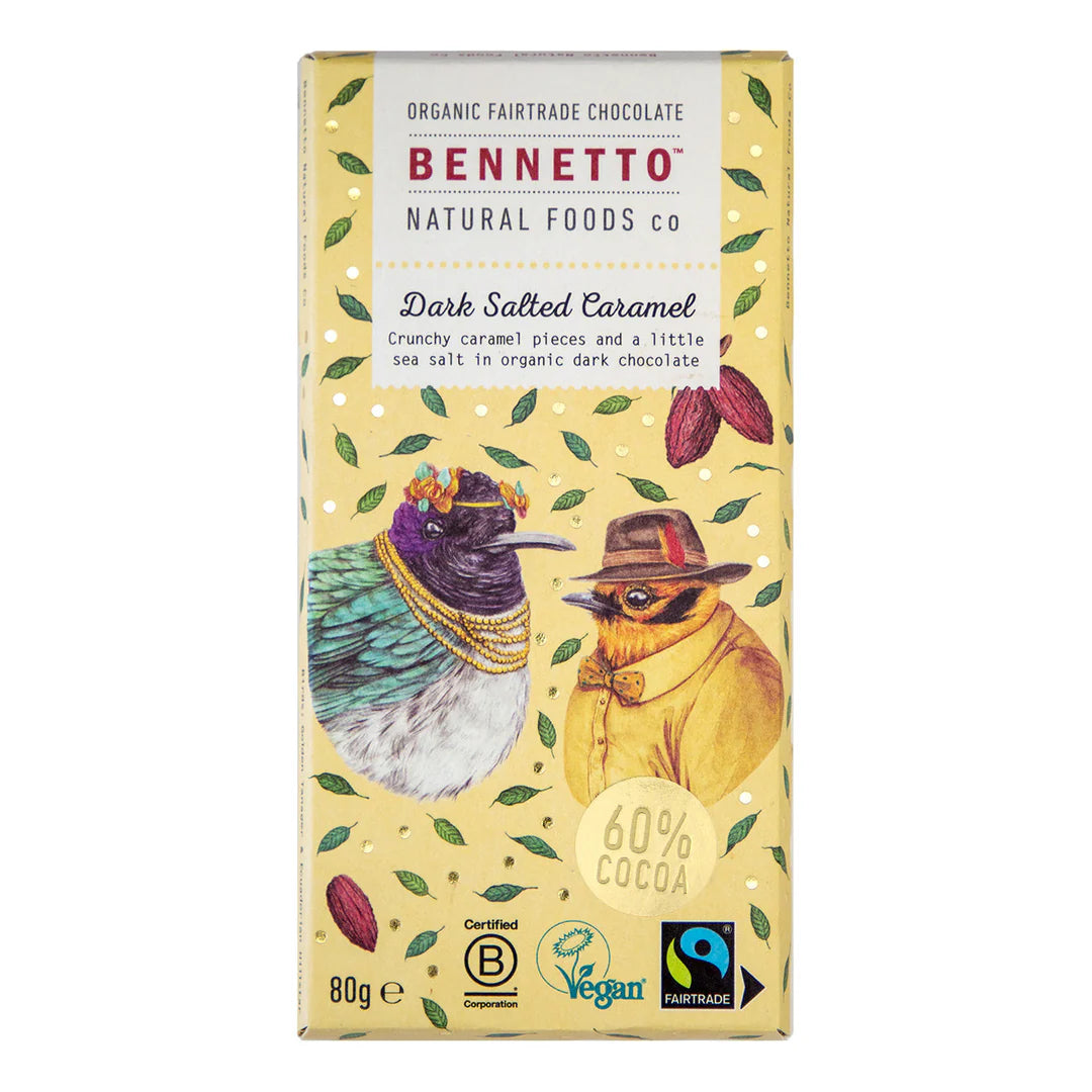 Bennetto - Dark Crunchy Caramel 80g