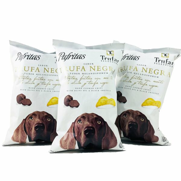 Pafritas - Potato Black Truffle & Olive Oil Chips 100g