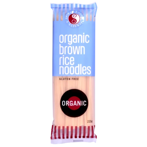 Spiral Foods - Organic Brown Rice Noodles 225g