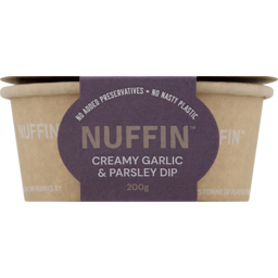 Nuffin - Creamy Parsley & Garlic Dip 200g