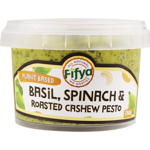 Fifya - Basil, Spinach & Roasted Cashew 250g