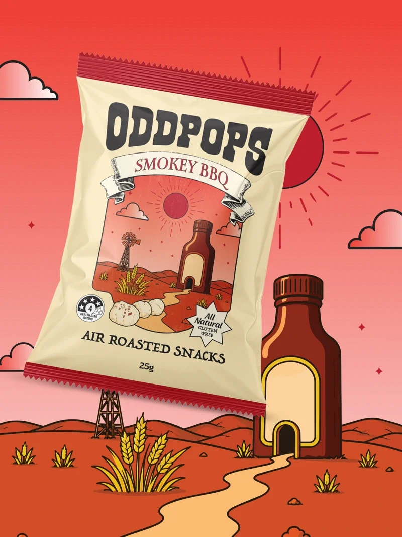 Oddpops - Smokey BBQ 25g