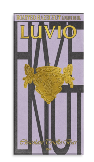 Loco Love - Luvio Roasted Hazelnut & Fleur de Sel 90g