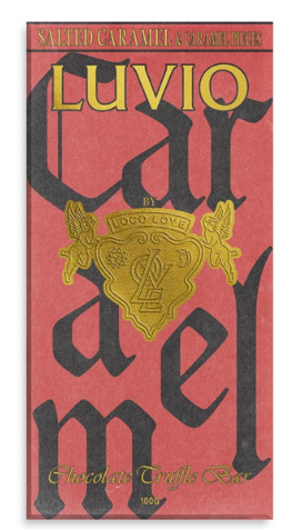 Loco Love - Luvio Salted Caramel & Caramel Pieces 90g