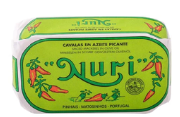 Nuri - Spiced Mackerel In Olive Oil 125g