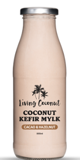 Living Coconut - Cocoa Hazelnut Coconut Kefir 500ml
