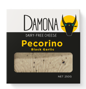 Damona - Non-dairy Black Garlic Pecorino 250g