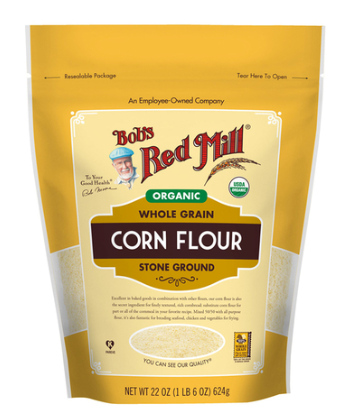 Bob's Red Mill - Organic Corn Flour 624g