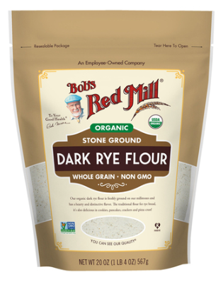 Bob's Red Mill - Organic Dark Rye Flour 567g