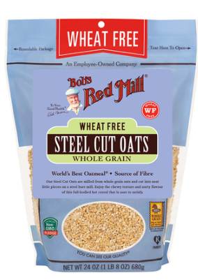 Bob's Red Mill - Wheat Free Steel Cut Oats Whole Grain 680g