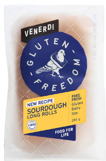 Venerdi Gluten Freedom - Sourdough Long Rolls 280g