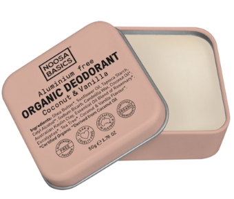 Noosa Basics - Deodorant Tin Coconut Vanilla 50g