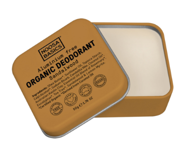 Noosa Basics - Deodorant Tin Sandalwood 50g