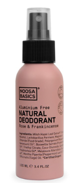 Noosa Basics - Deodorant Spray - Rose & Frankincense 100ml