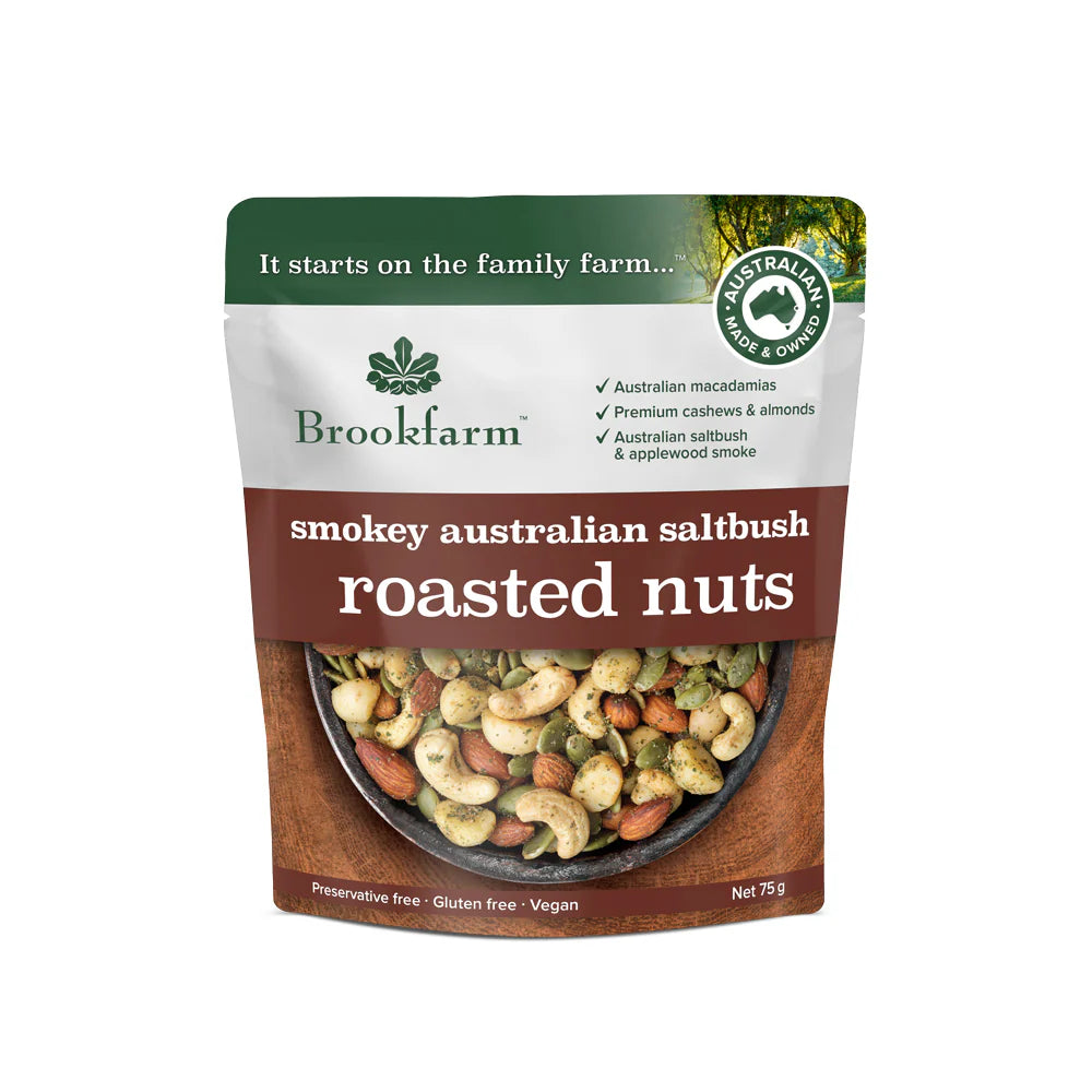 Brookfarm - Smokey Saltbush Roasted Nuts 75g