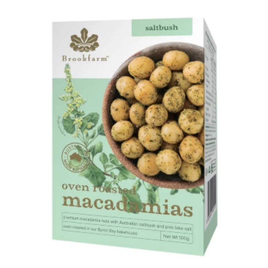 Brookfarm - Saltbush Macadamias 100g