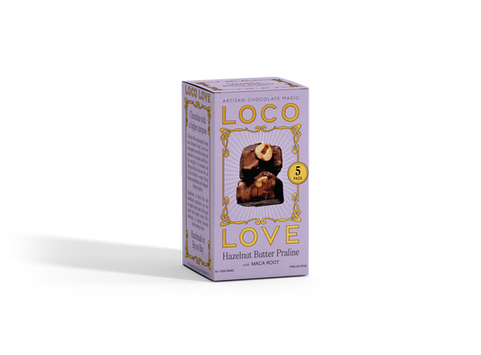 Loco Love - Hazelnut Praline 5pack 175g