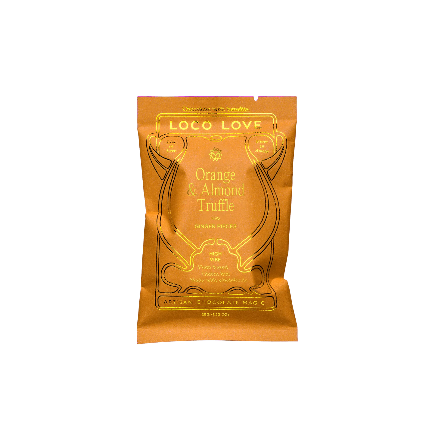 Loco Love - Orange & Almond Truffle Single 35g