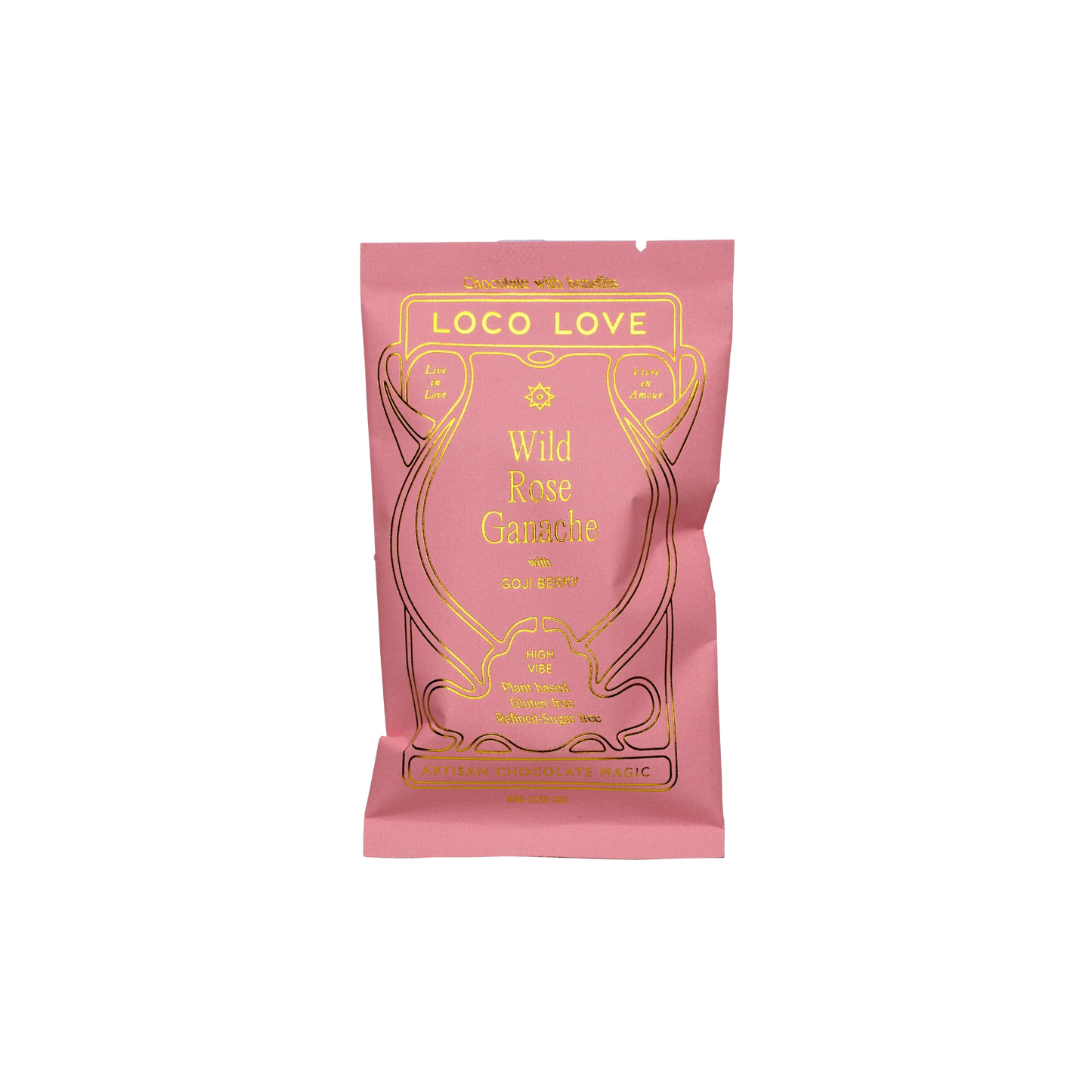 Loco Love - Wild Rose Ganache 35g
