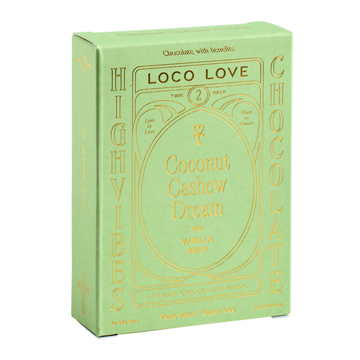 Loco Love - Coconut & Cashew 2pk 70g