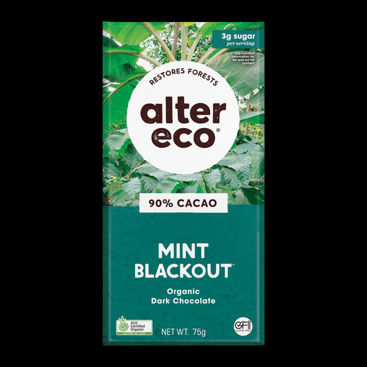 Alter Eco - Dark Mint Chocolate 75g