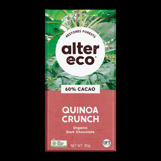 Alter Eco - Quinoa 60% Chocolate 80g
