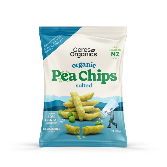 Ceres Organic - Pea Chips Salted 100g