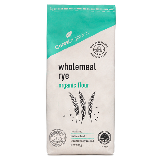 Ceres Organic - Wholemeal Rye Flour 600g