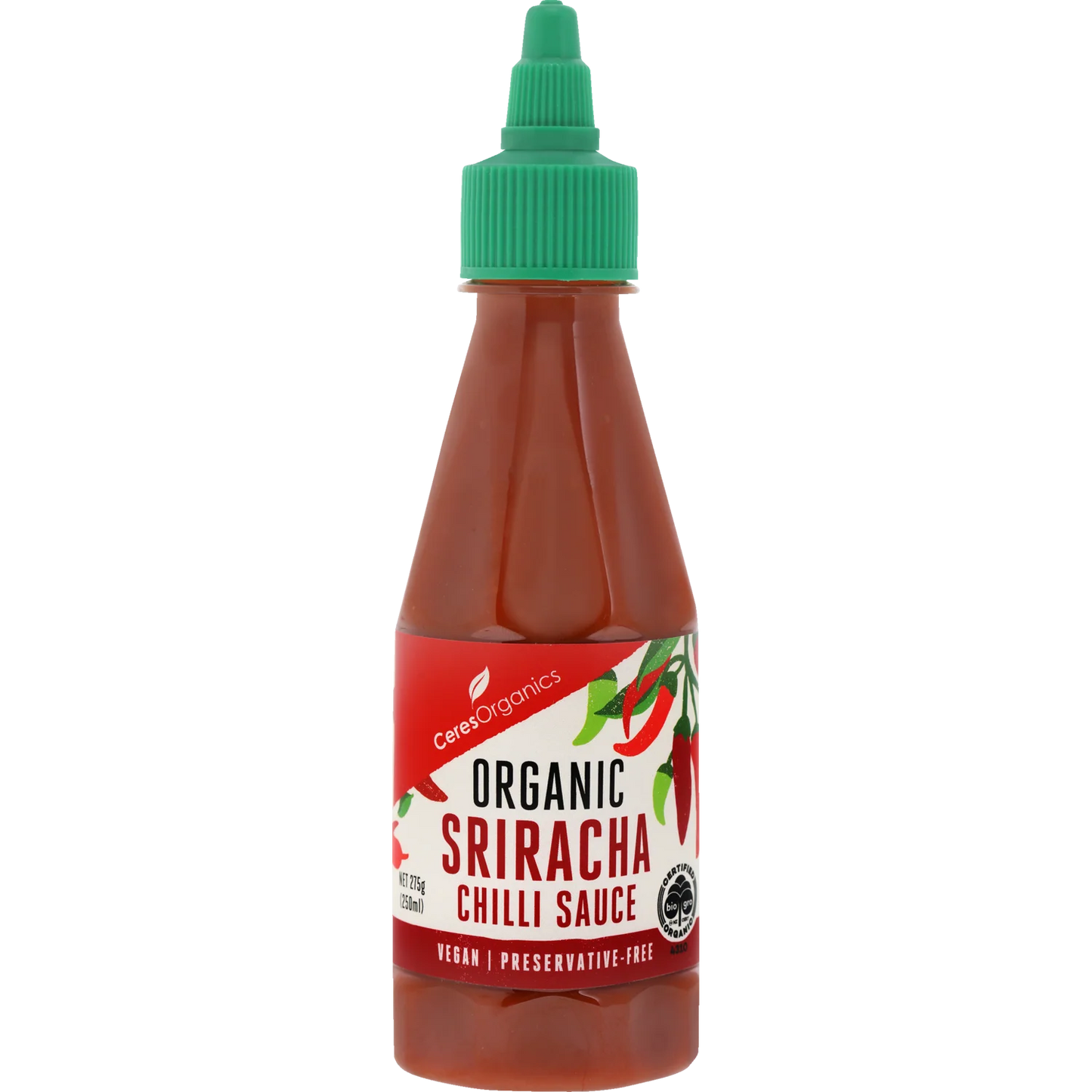 Ceres Organic - Sriracha Chilli Sauce 330g