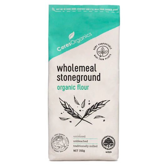 Ceres Organic - Wholemeal Stoneground 800g